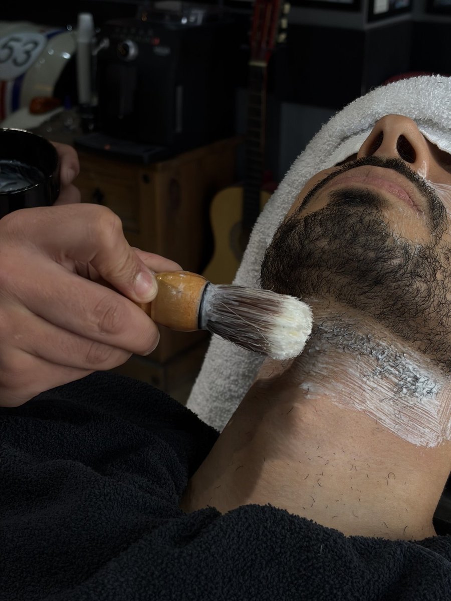 Barba feita na Old Classic Barbearia